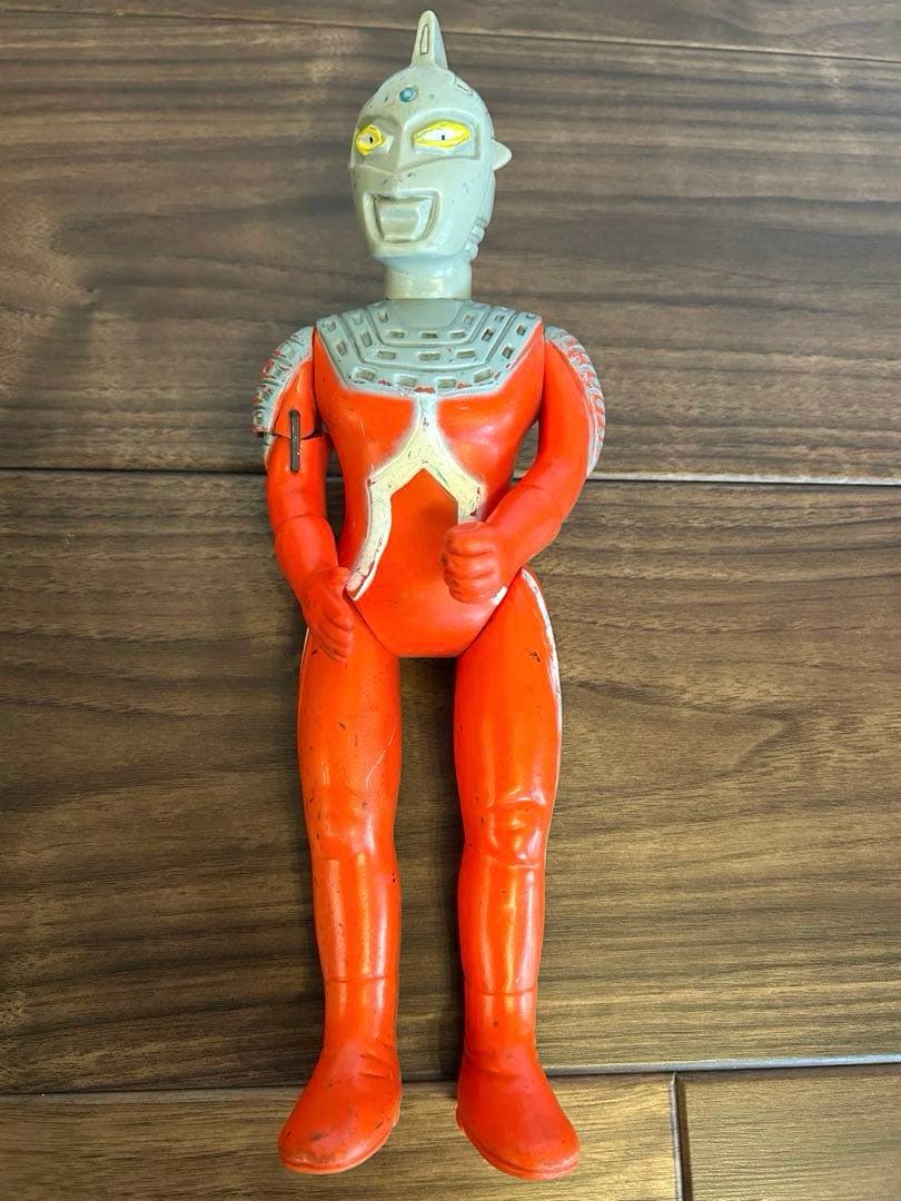 ウルトラセブン　ソフビ　マルサン　当時物　円谷プロ　昭和レトロ