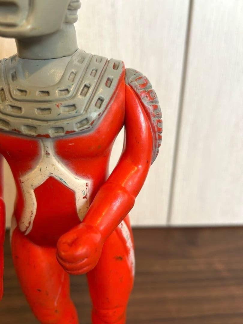 ウルトラセブン　ソフビ　マルサン　当時物　円谷プロ　昭和レトロ