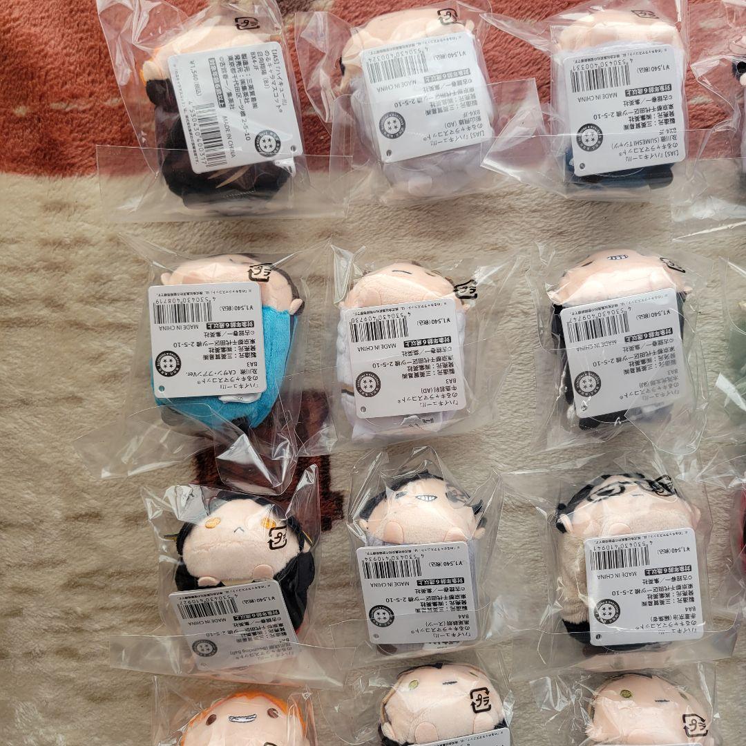 ハイキュー！！ のるキャラマスコット 全28種 コンプセット ジャンプ 限定商品