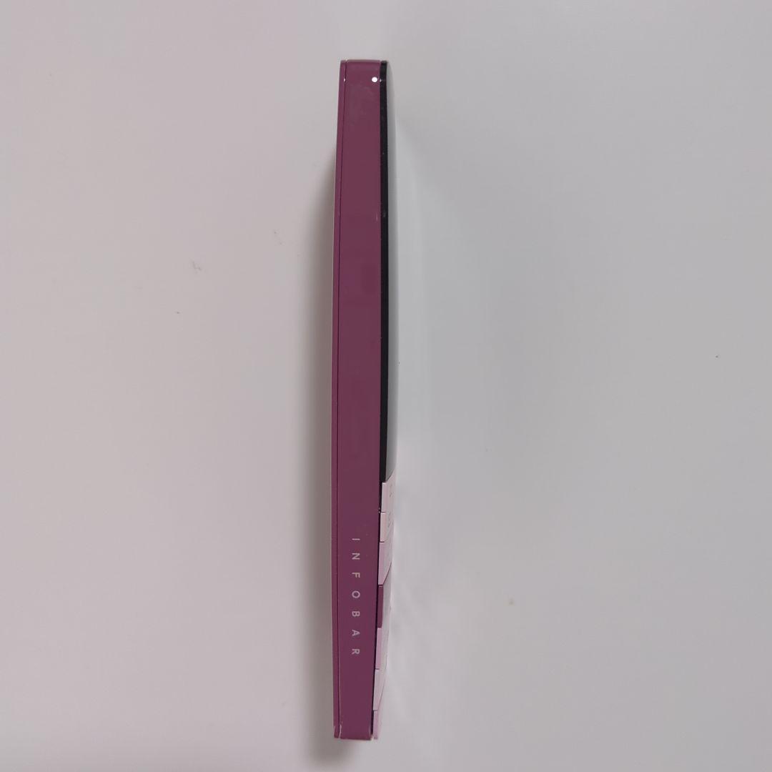 携帯電話本体 INFOBAR XV KYX31 CHERRY BERRY