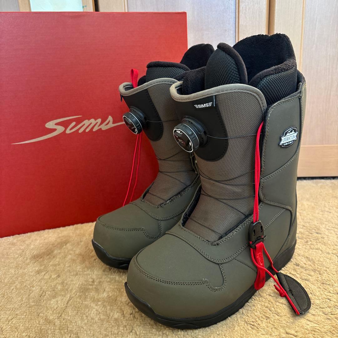 超美品 2024 zuma ダイヤル式 スノーボードブーツ 26cm