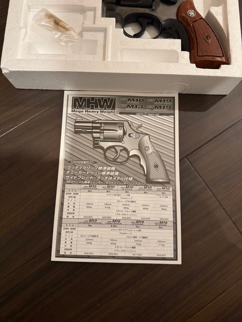 k52 コクサイ　モデルガン M10 4インチ ミリタリーモデル