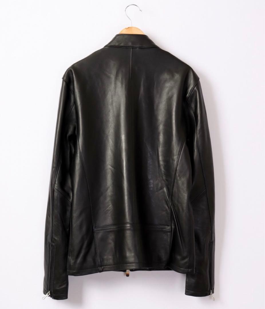 【美品】JACKROSE ジャックローズ ライダース シングル ブラック 黒