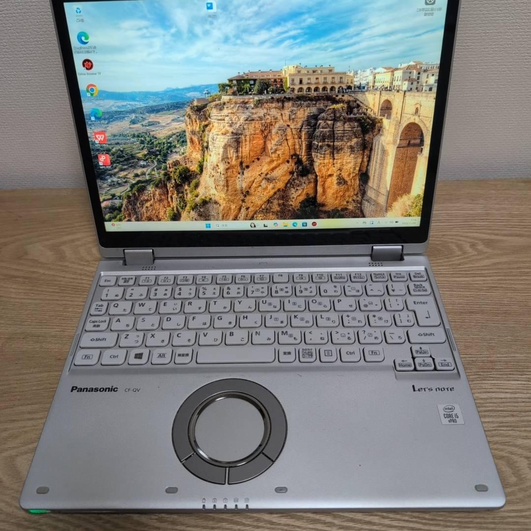 2in1PC レッツノート 10世代 i5 メモリ8GB 256GB WPS