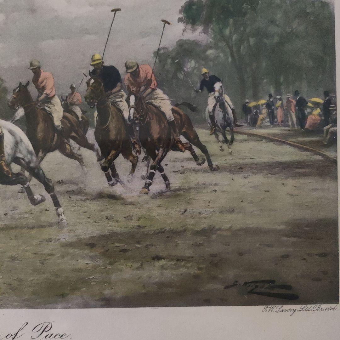 G. Wrightジョージライト 銅版画『A Question of Pace』