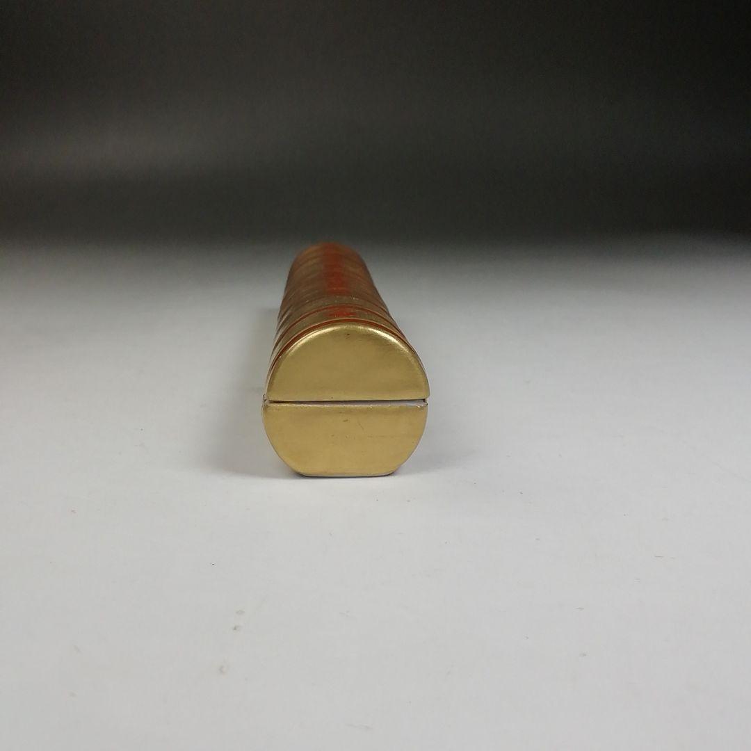 Ｗ９７　香合　『金彩　横笛　香合』『小木曽芳正 作』　共箱　茶道具