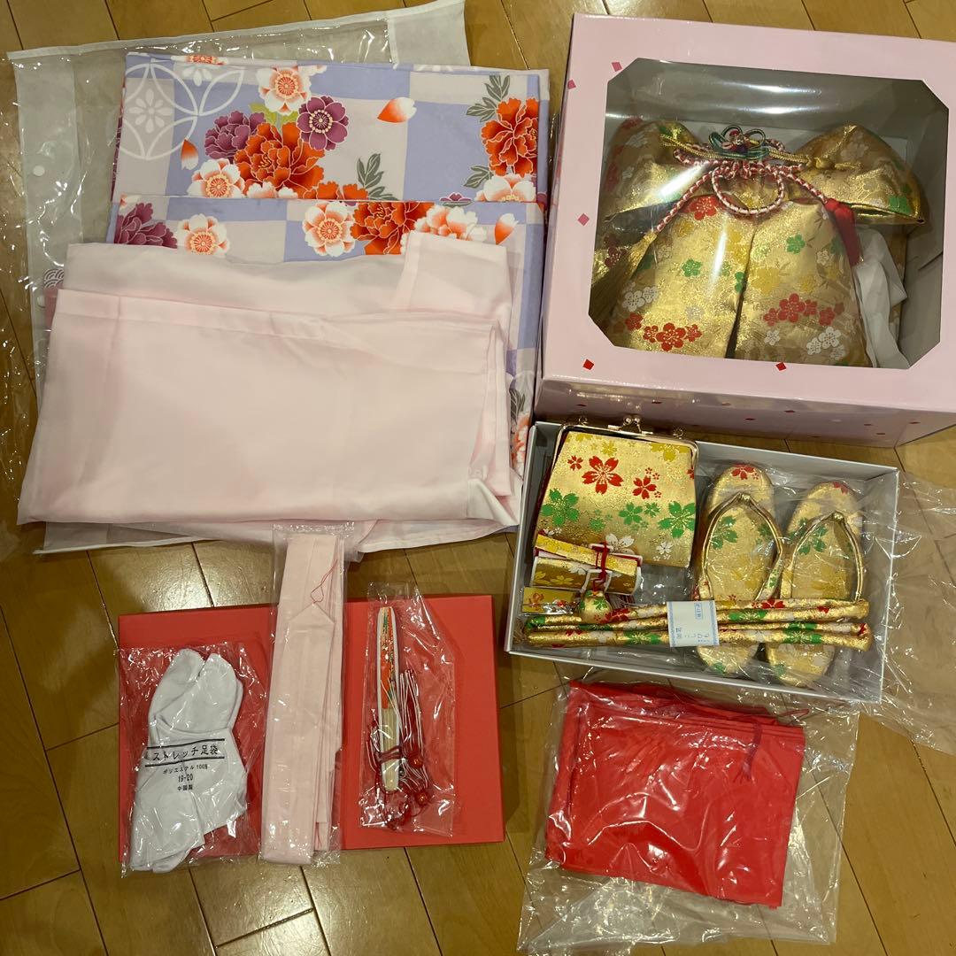 七五三　7歳　着物　15点セット　フルセット