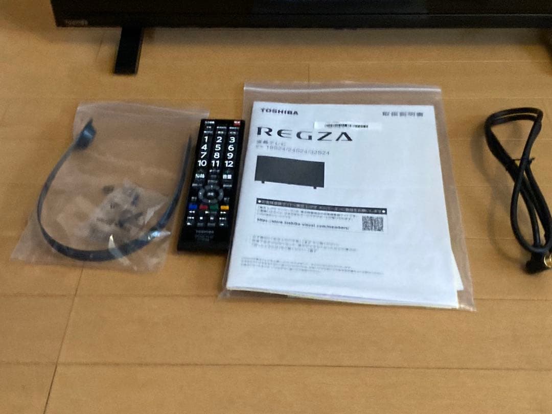 TOSHIBA REGZA 液晶テレビ 32S24 32型 2023年製