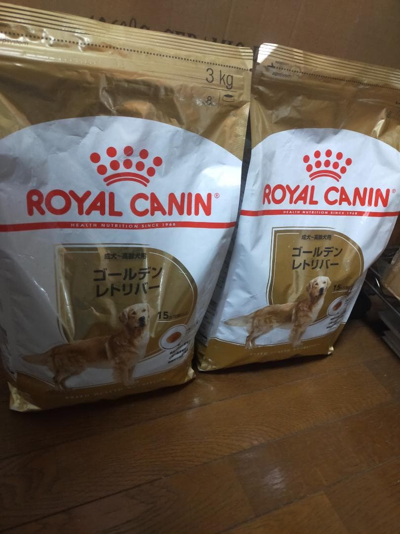  CANIN ゴールデンレトリバー ドライフード 3kg　2袋