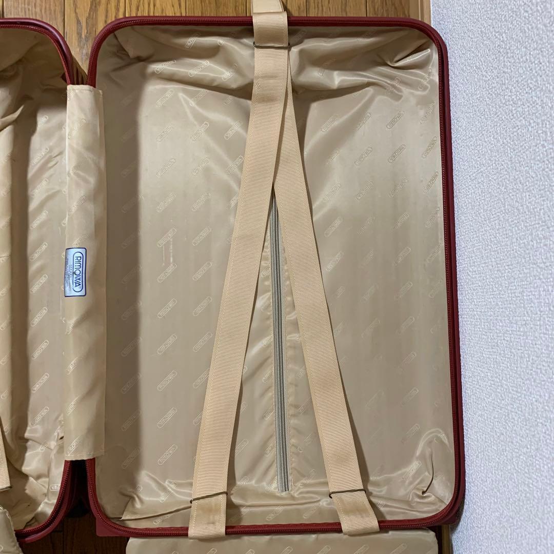 美品★　RIMOWA リモワ　サルサ　デラックス　レッド　35L 3R22