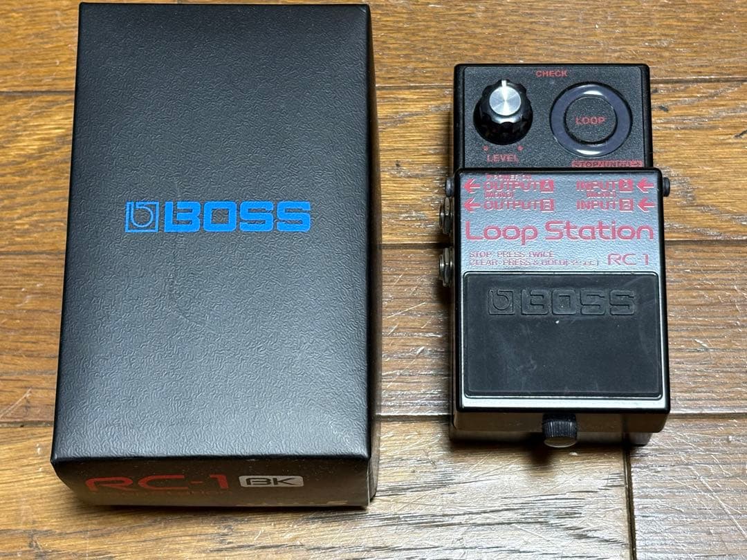 BOSS RC-1 BK ルーパー 限定カラー