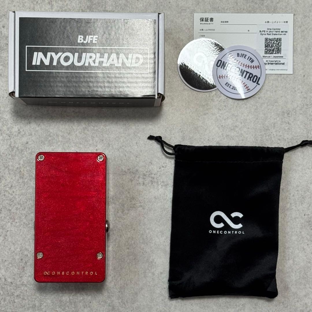 ギター One Control Dyna Red Distortion 4K