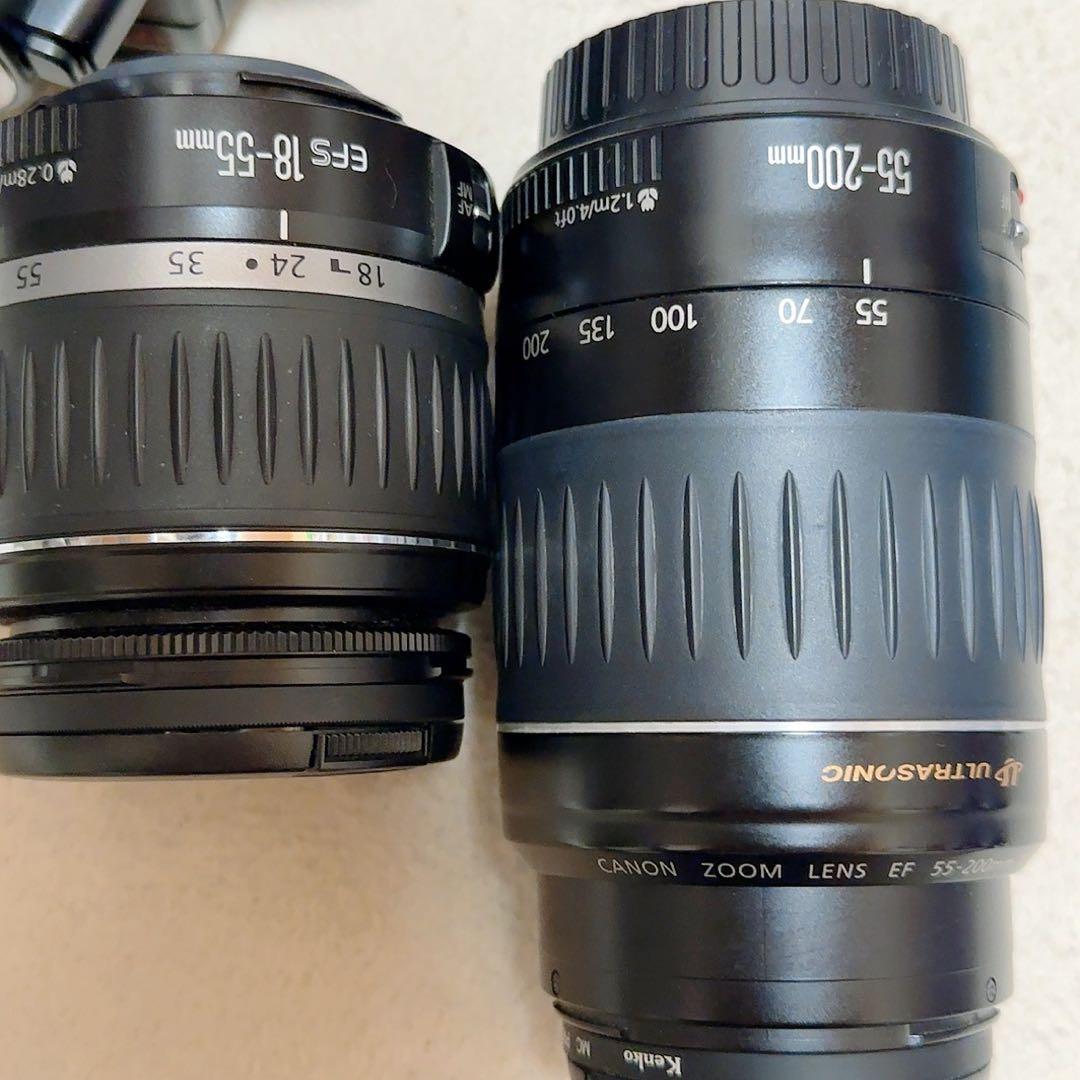 多*氏様 Canon kiss Xレンズキット人気機種　一眼レフ　望遠レンズ付き