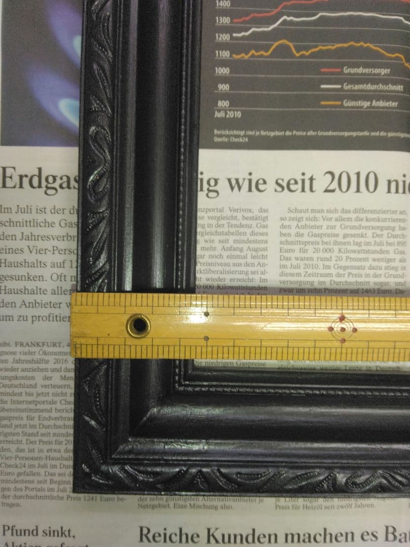 黒いクラシックスタイル F6ポスターフレーム