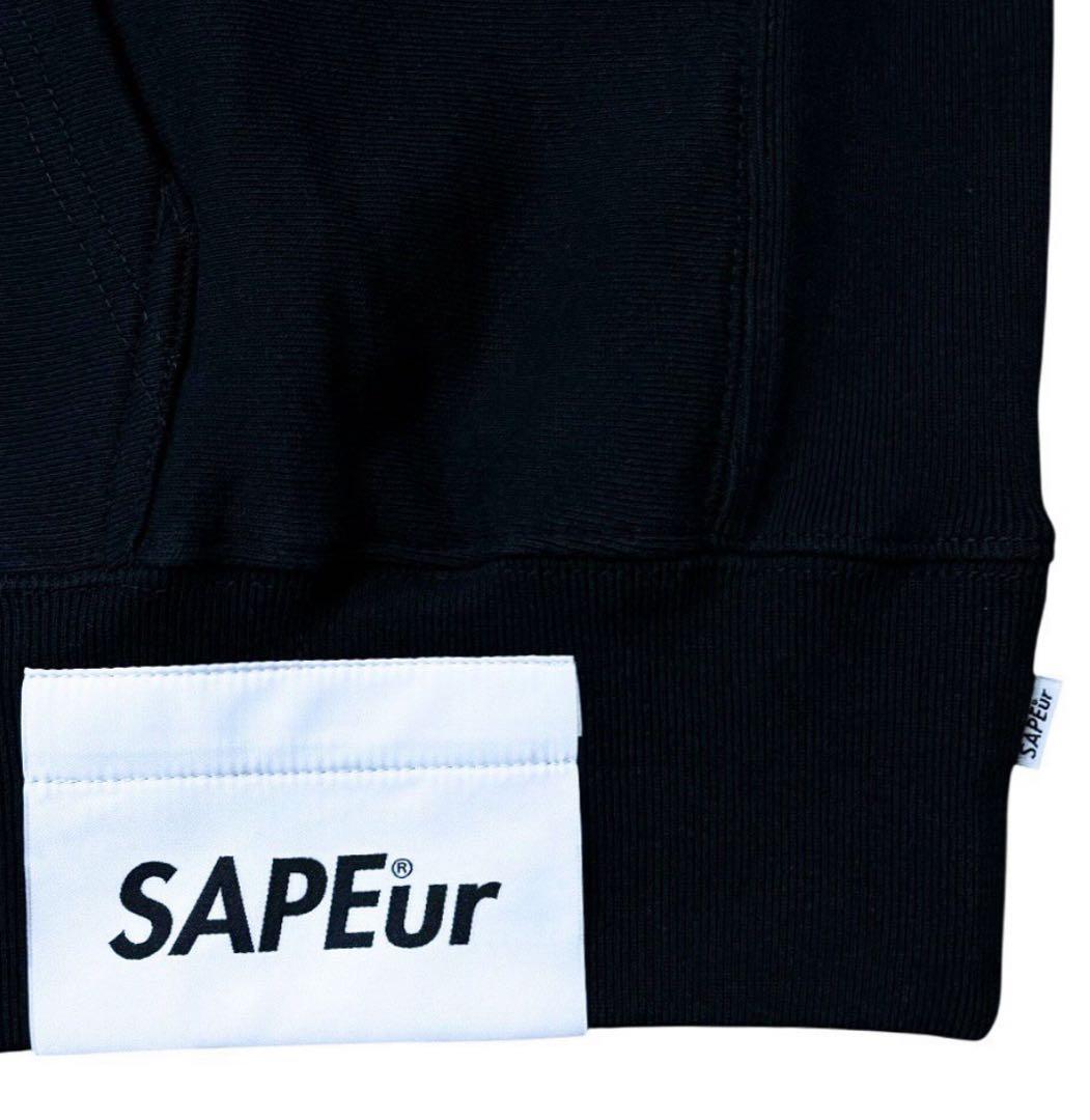 限定品　sapeur BIG LABEL HOODIE XLサイズ