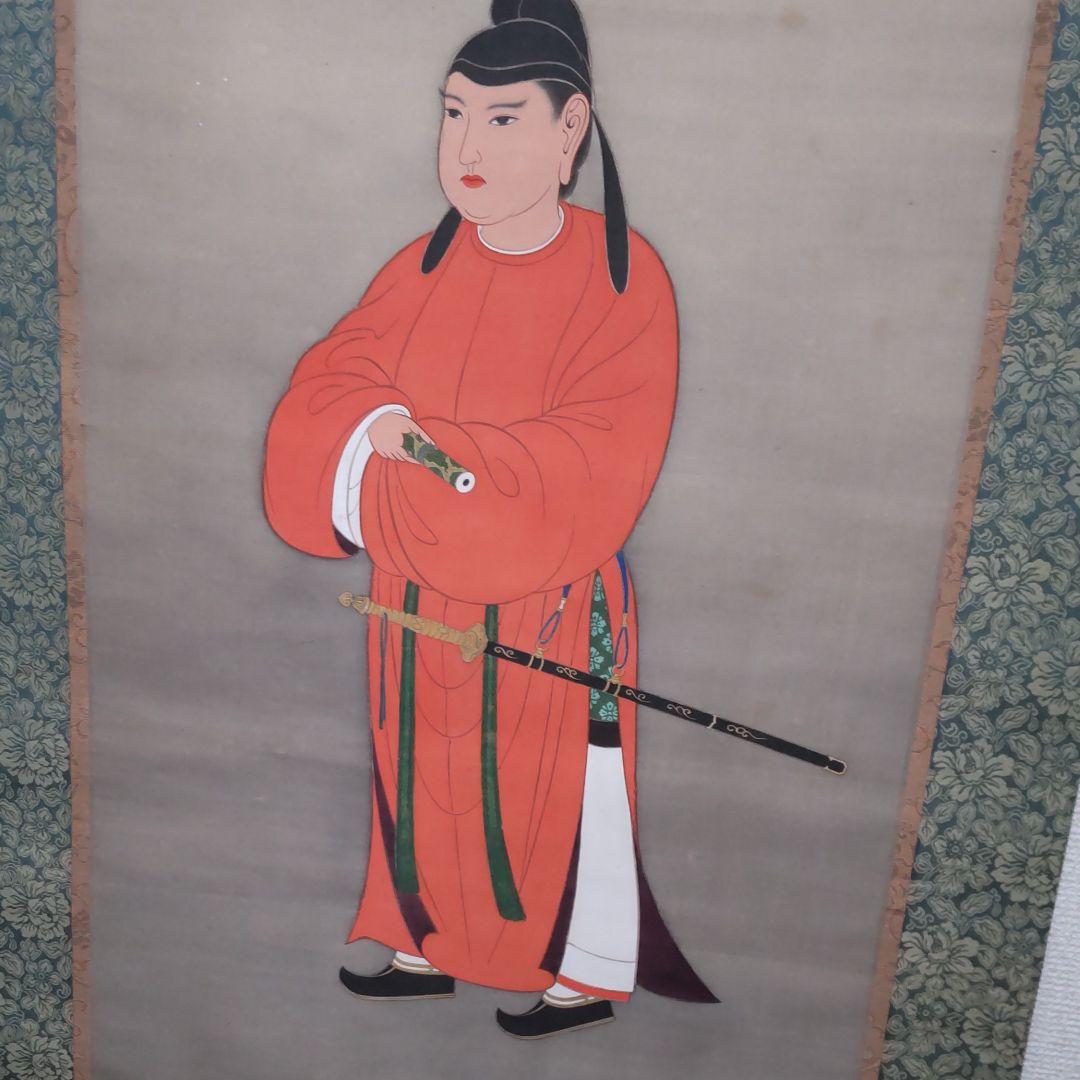 聖徳太子図‐水上真境筆