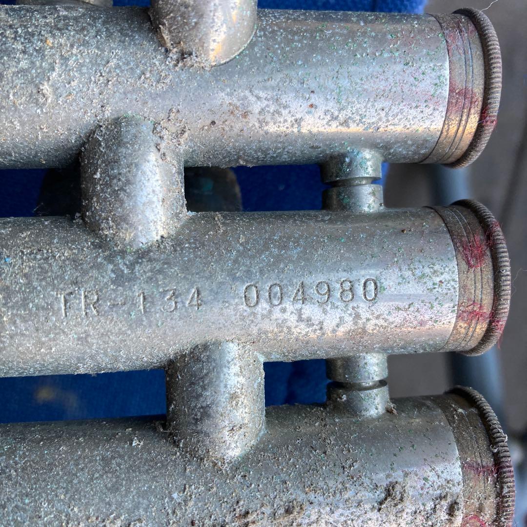 トランペット本体 2本セット 使用感あり錆、汚れジャンクパーツ取り用に2台セット