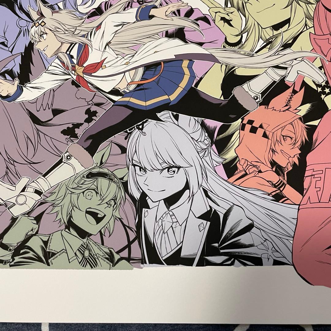 ウマ娘シンデレラグレイ　複製原画　ヤングジャンプ　42号　A3