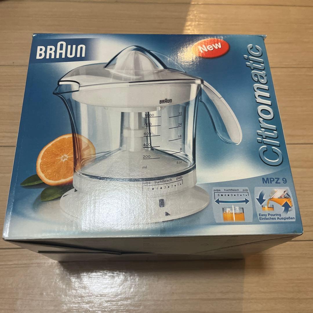 BRAUN ブラウン シトラスジューサー MPZ 9
