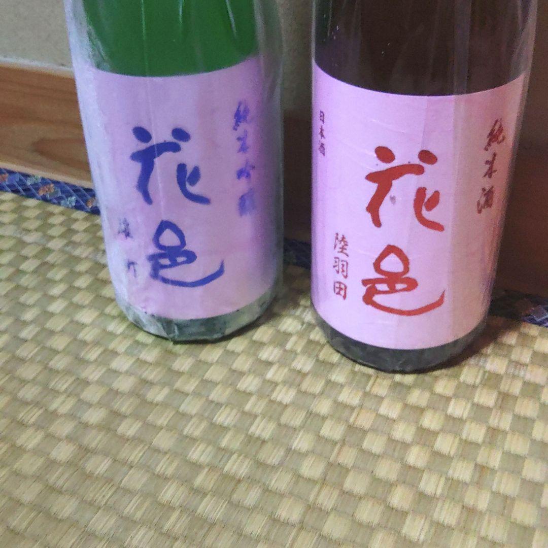花邑　純米吟醸酒　雄町　1800ml 花邑　純米酒　陸羽田　1800ml