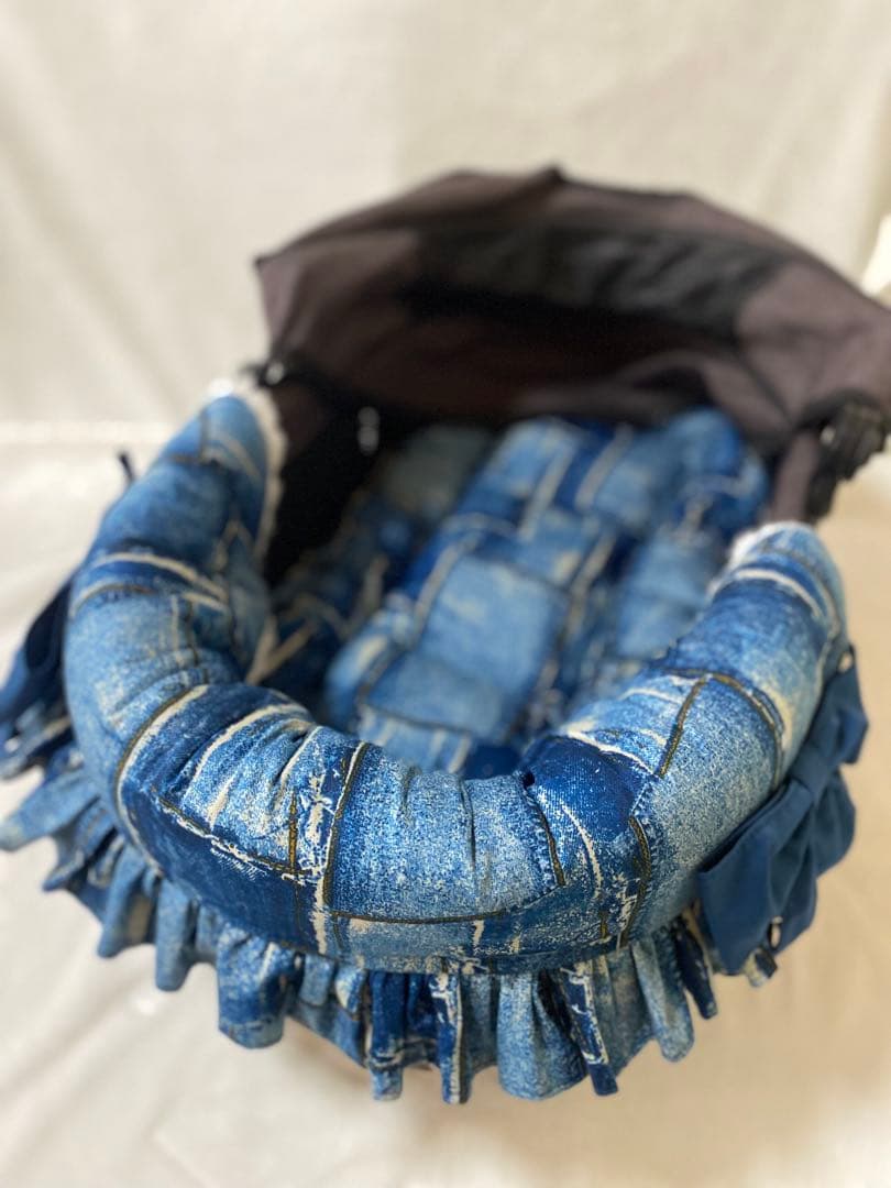 あごのせクッション　綿増量タイプ 片面ボア　中敷クッションセット