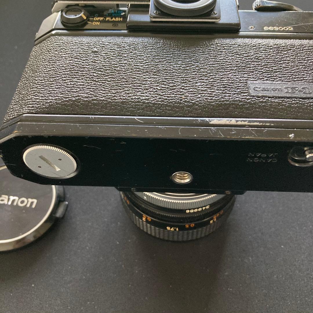 Canon F-1 レンズ50mm 1.4 S.S.C 28mm フィルムカメラ