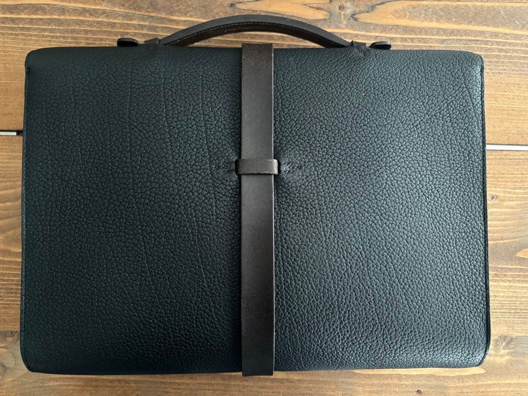 エルメスHERMES エトリヴィエール ブラックダークブラウンBon Vieux