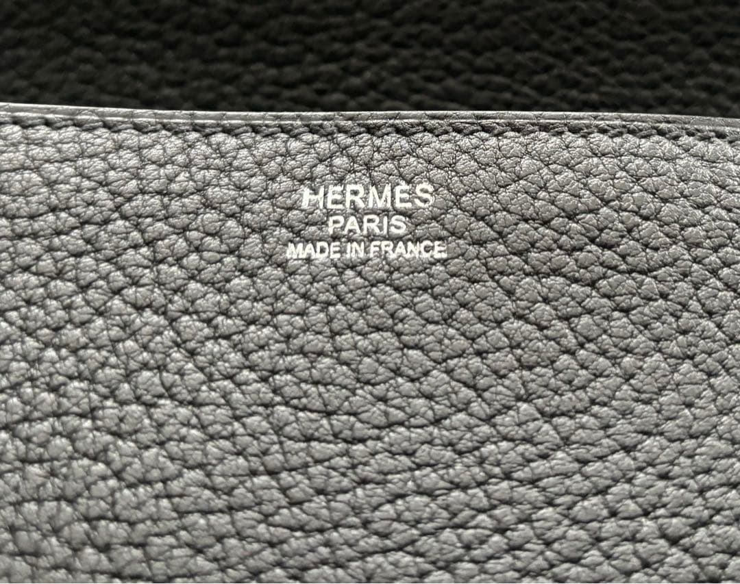 エルメスHERMES エトリヴィエール ブラックダークブラウンBon Vieux