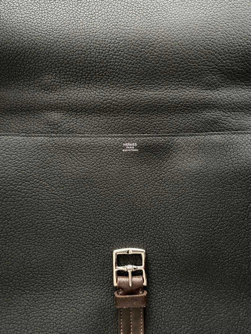 エルメスHERMES エトリヴィエール ブラックダークブラウンBon Vieux