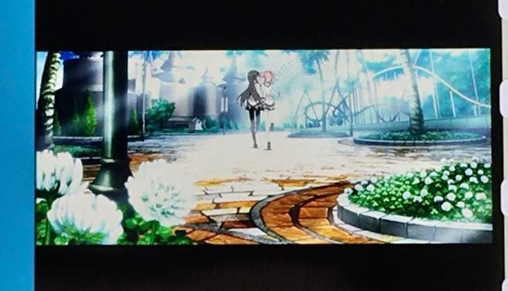 フィルム　叛逆の物語　オープニング　まどかとほむら手繋ぎ　魔法少女まどか☆マギカ