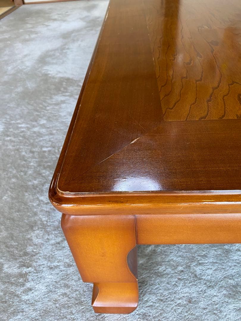 座卓　こたつ　テーブル　150cm×90cm×37cm