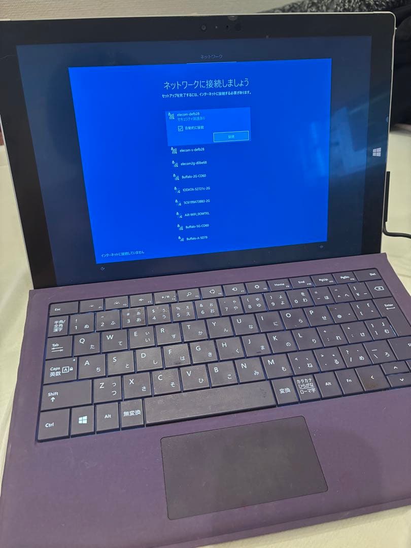 Microsoft Surface Pro3タブレット（キーボード、充電器付き）