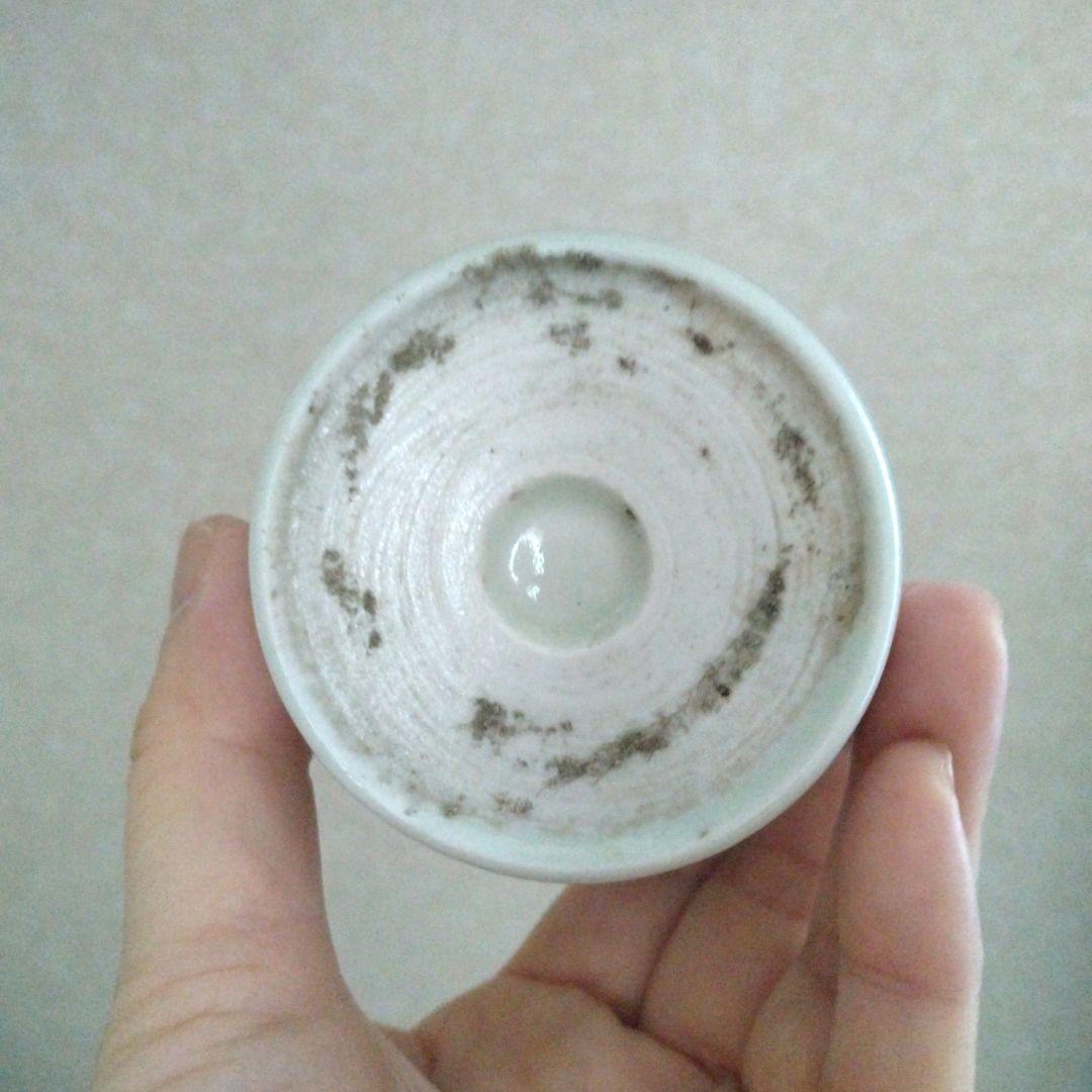 古伊万里染付花文猪口江戸時代