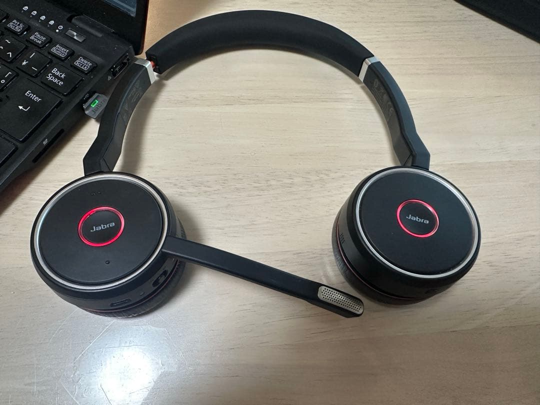 Jabra Evolve 75 HSC040W ワイヤレス ノイズキャンセル