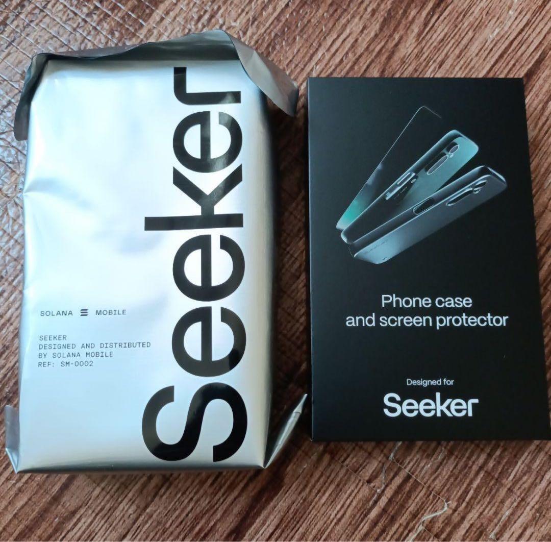 Solana mobile seeker　本体　未開封　専用ケース・フィルム付き