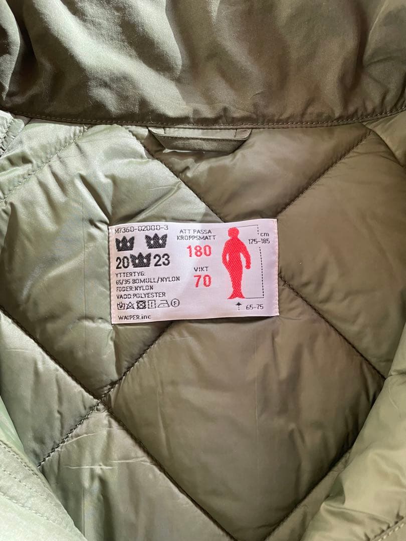 新品未使用　スウェーデン軍 M-90 後期型 コールドウェザー　WAIPER