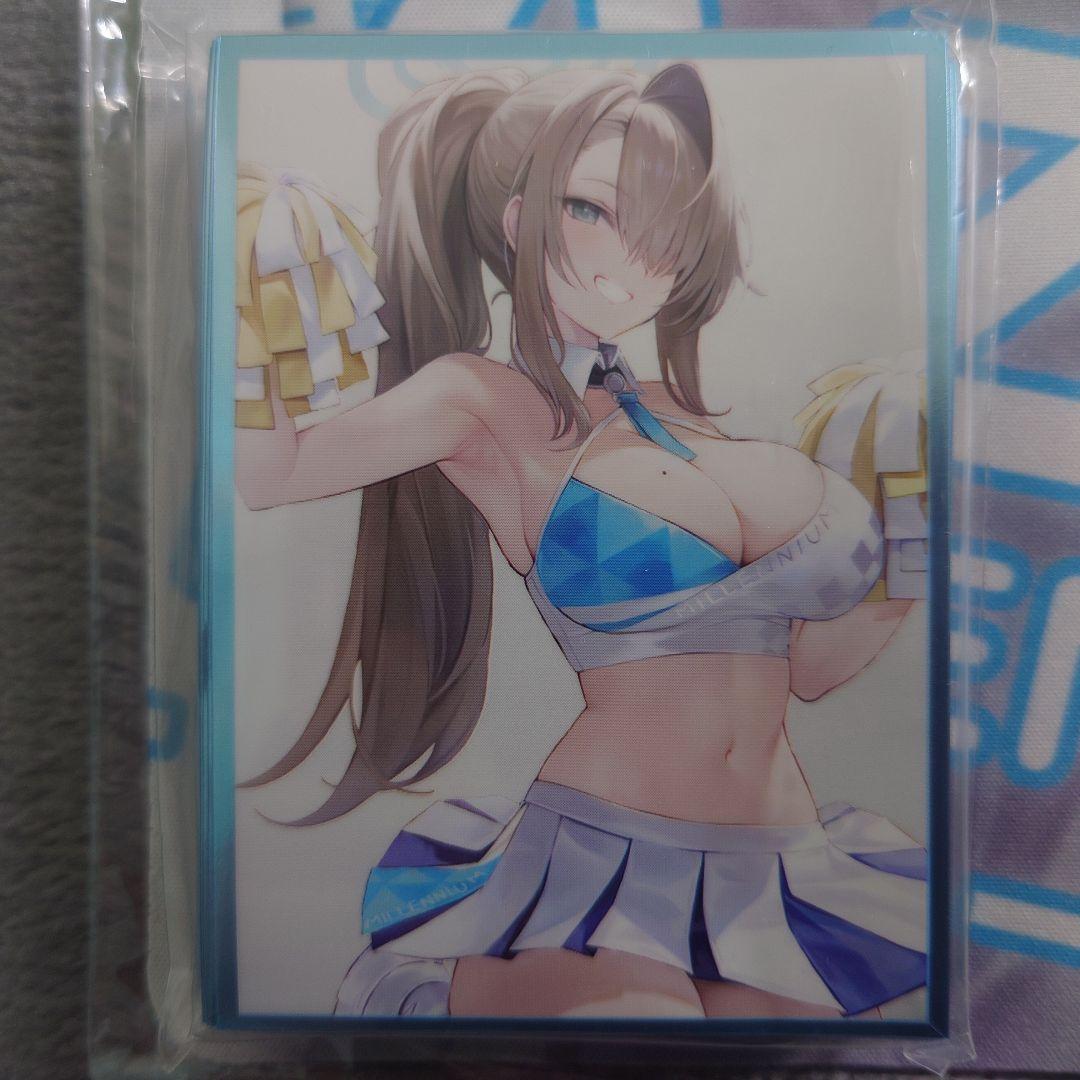 α1 ブルアカ チアガール服&ポンポン 一之瀬アスナ スリーブ&プレイマット
