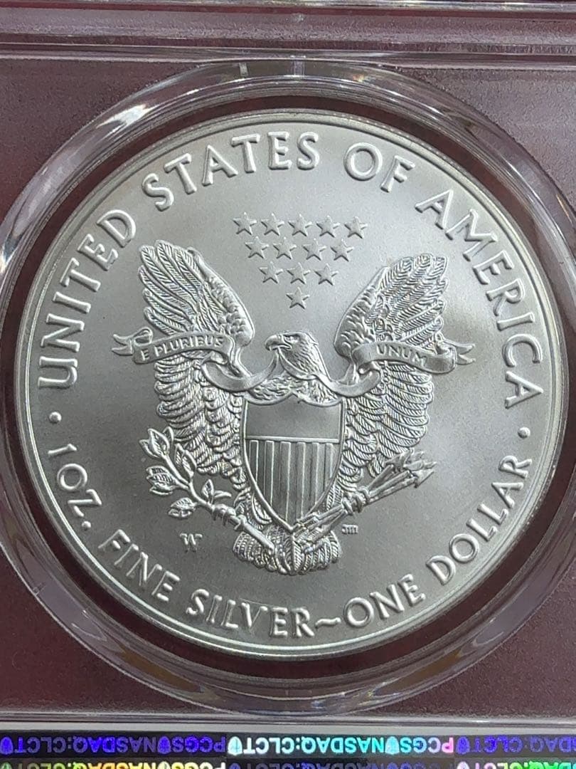 く*ん様 値下げ 2017年シルバーイーグル PCGS SP70 Burnish