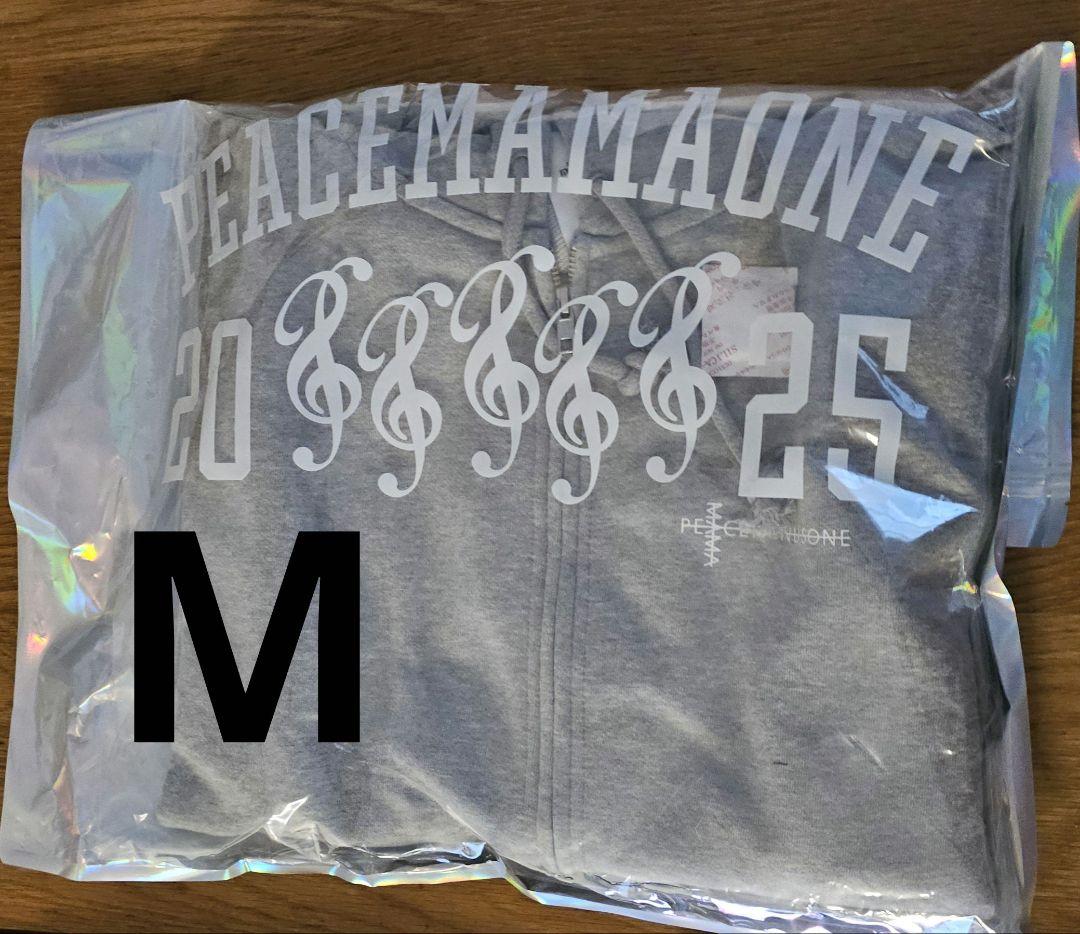 G-DRAGON　MAMA2025 PEACEMAMAONE フーディー　グレー