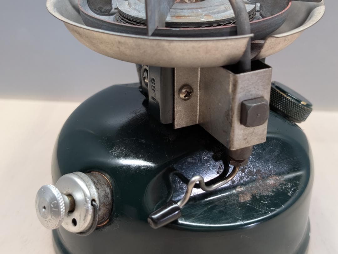 【分解メンテ済】 希少品 コールマン 508ストーブ２レバー 88年 12月