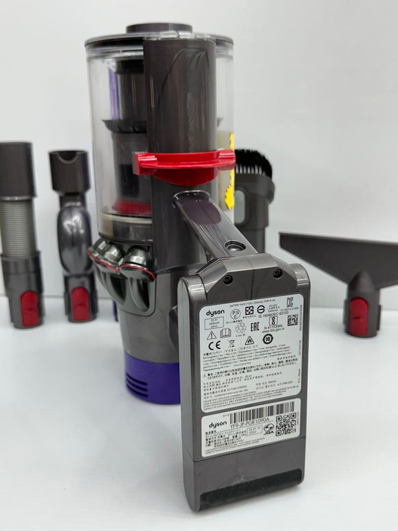 58分　純正バッテリー付き　ダイソン　Dyson 掃除機　動作保証品　　SV12