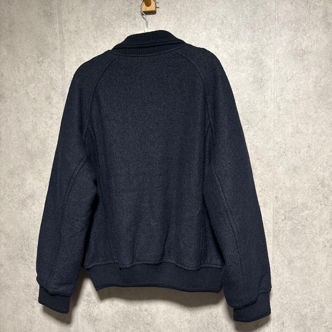 zara ザラ　リブ襟切り替えジャケット S