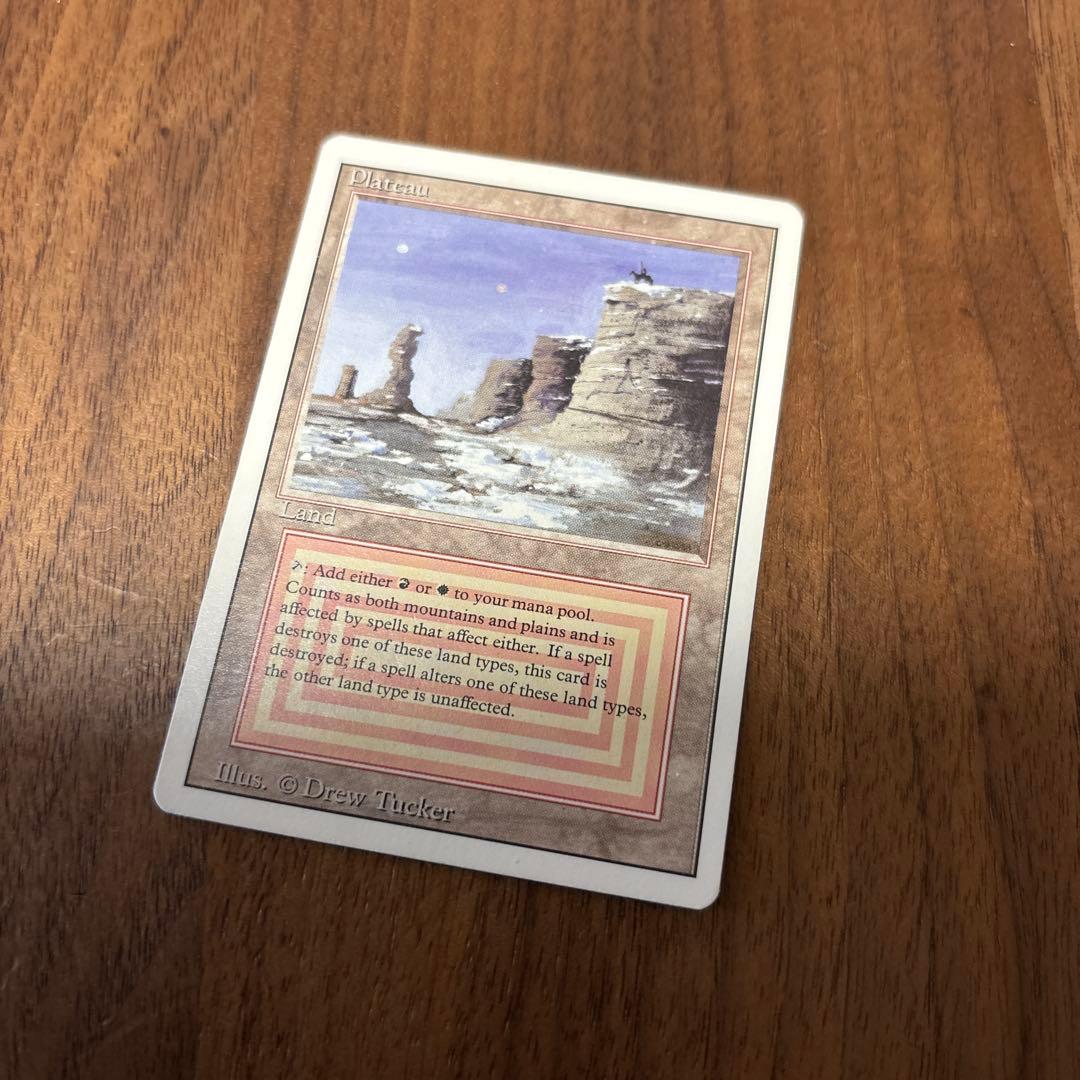 Plateau revised/3ed EN デュアルランド MTG