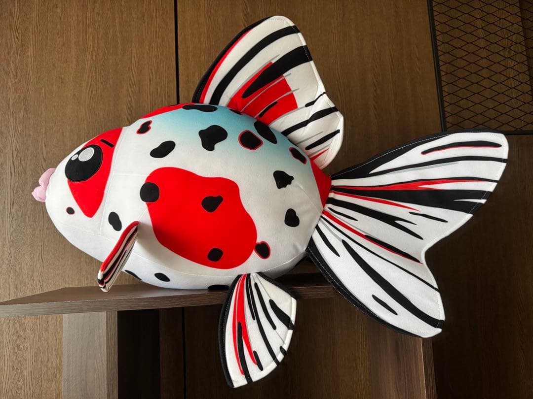 キョーリン 巨大キャリコ琉金　金魚　ぬいぐるみ 限定非売品