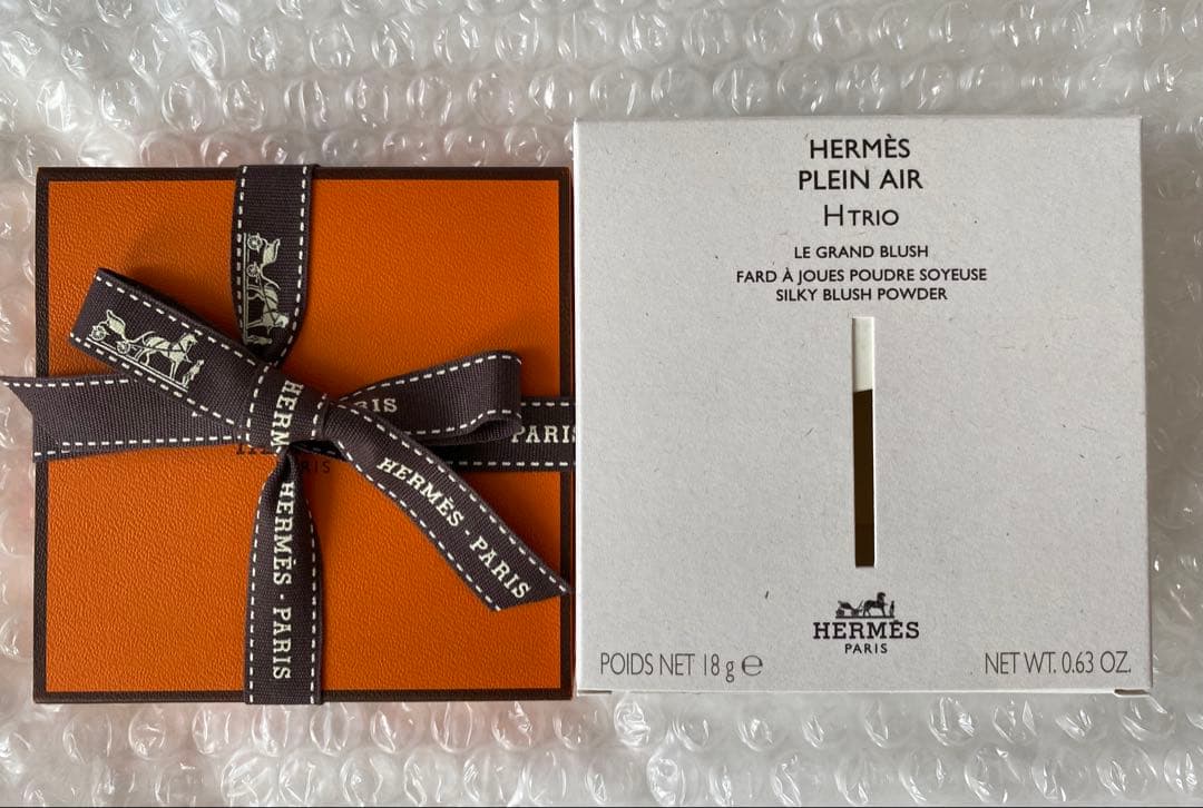 エルメス　限定　プラン　エア　Hトリオ　チークカラー　ローズアレ　新品