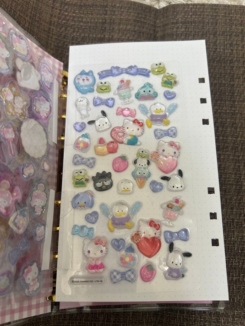 シール帳完成品　シール新品未使用品セット