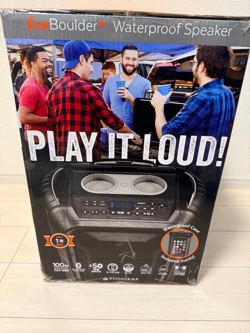 EcoBoulder+ 防水スピーカー 100W
