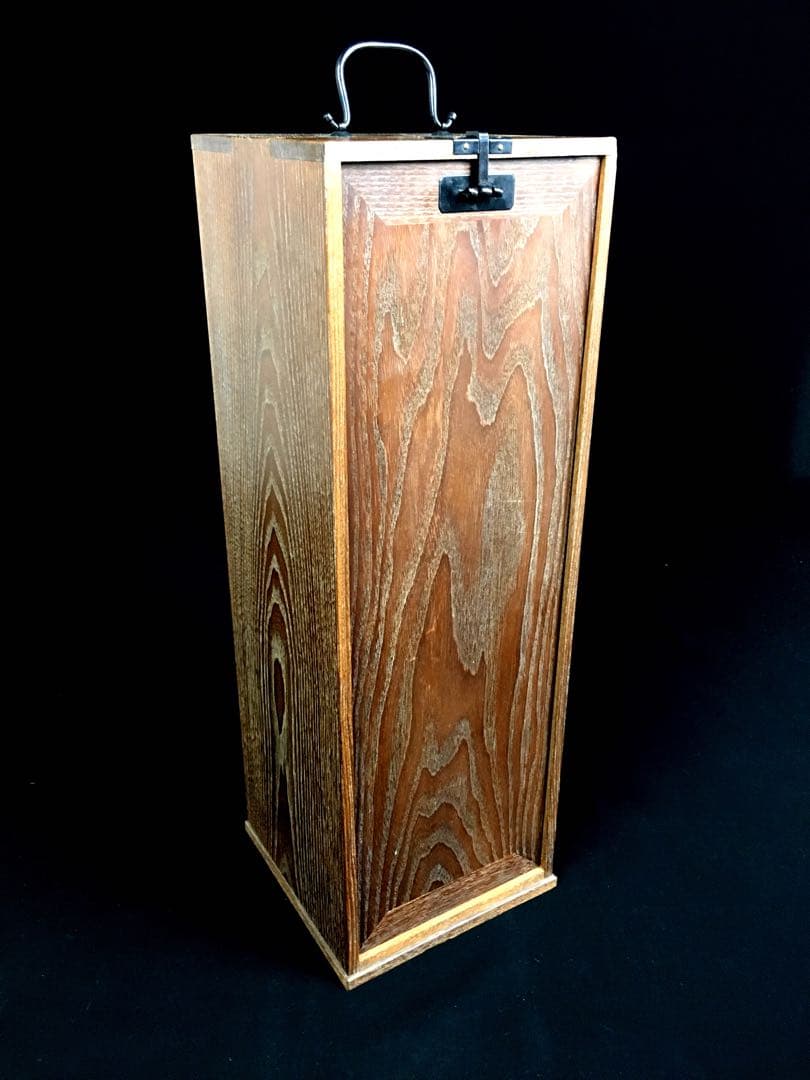 S348茶道具セット 短冊茶箱 10点揃 抹茶碗 水指 銅建水他