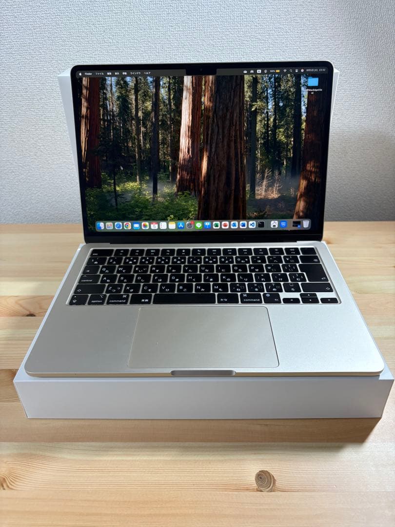 MacBook Air m2 8GB 256GB スターライト