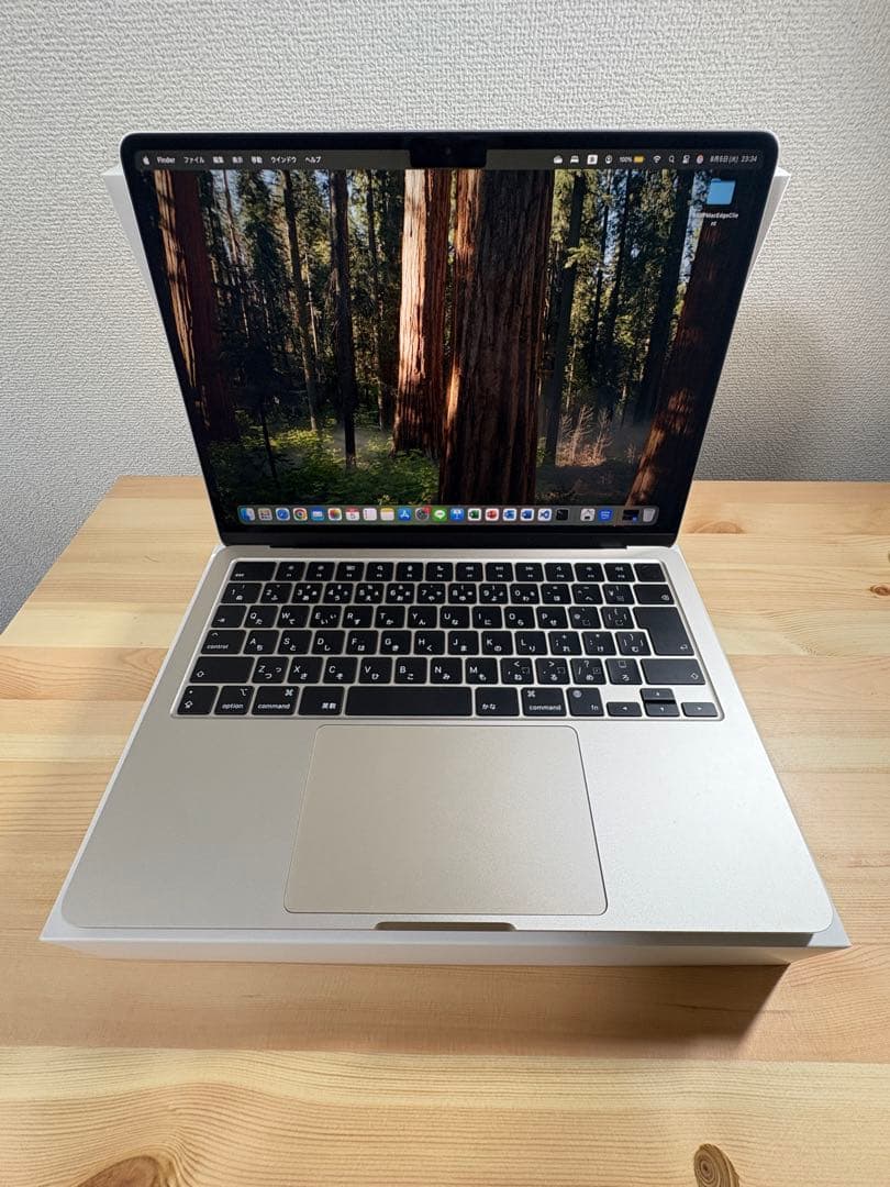 MacBook Air m2 8GB 256GB スターライト